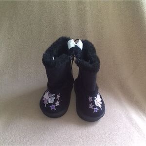 Ositos Girl's Black Fairy Boots